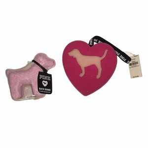 Victoria’s Secret Pink Bath Bomb & Loofah NWT